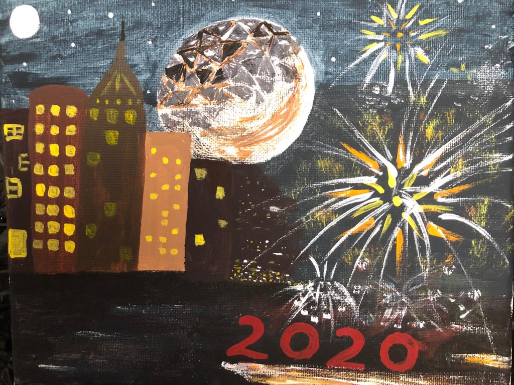 new year painting